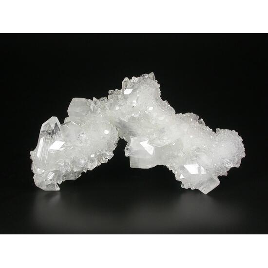 Fluorapophyllite & Quartz