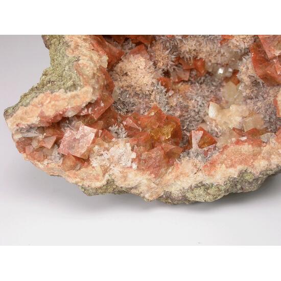 Chabazite Calcite & Heulandite