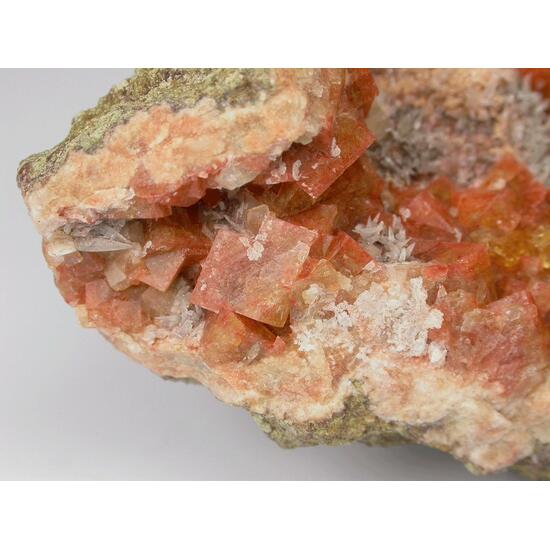 Chabazite Calcite & Heulandite