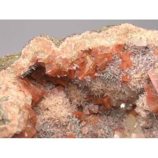 Chabazite Calcite & Heulandite