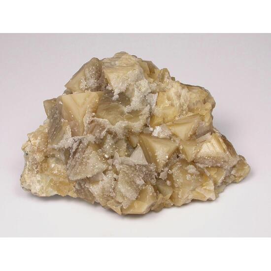 Harmotome On Calcite