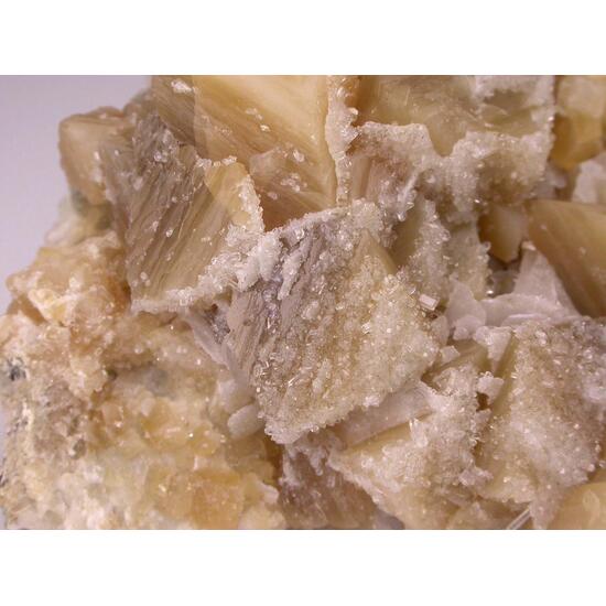 Harmotome On Calcite