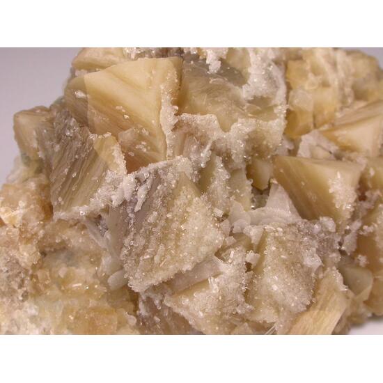 Harmotome On Calcite