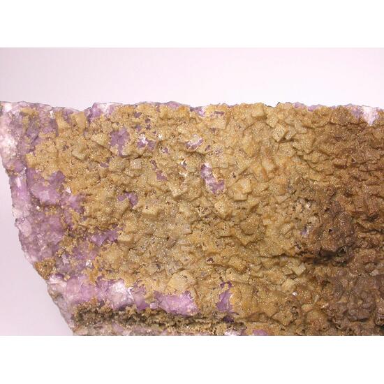 Smithsonite On Fluorite