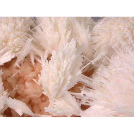 Scolecite On Heulandite
