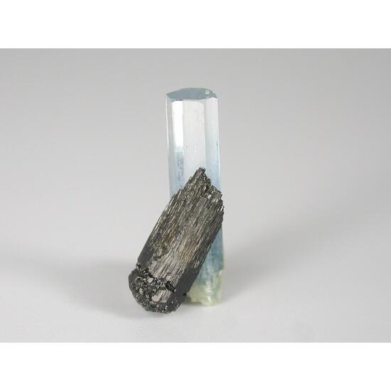 Aquamarine & Schorl