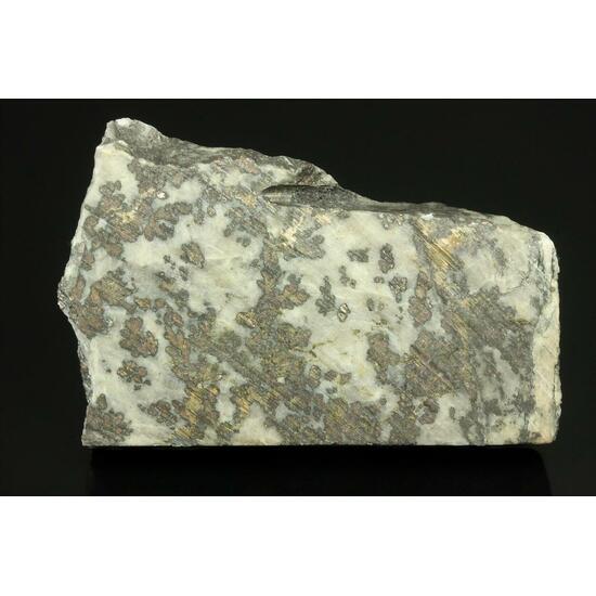 Native Silver With Safflorite