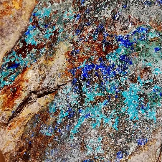 Caledonite & Linarite