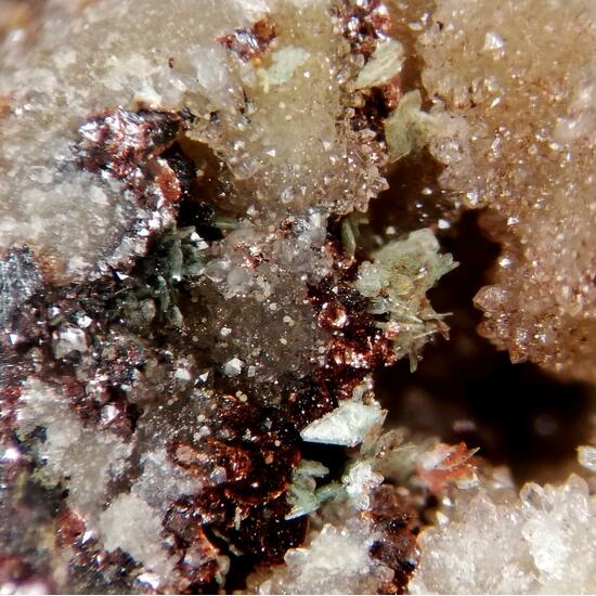 Zeunerite & Lepidocrocite