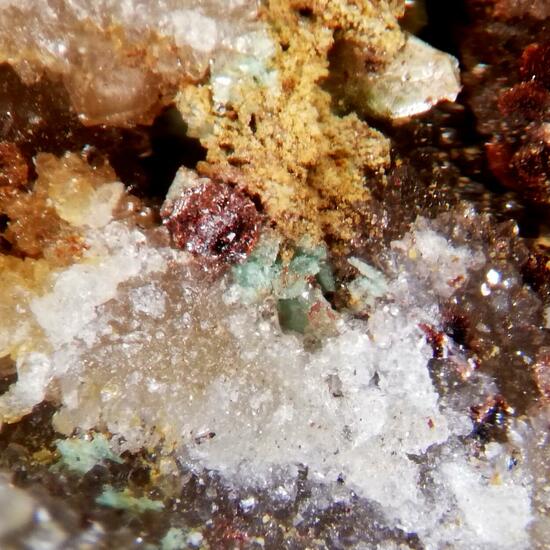 Zeunerite & Lepidocrocite