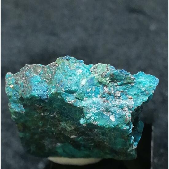 Gold On Shattuckite & Chrysocolla