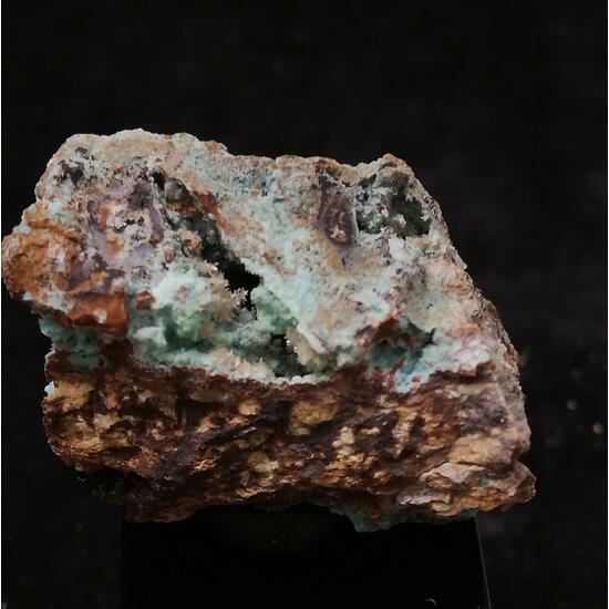 Cerussite On Chrysocolla