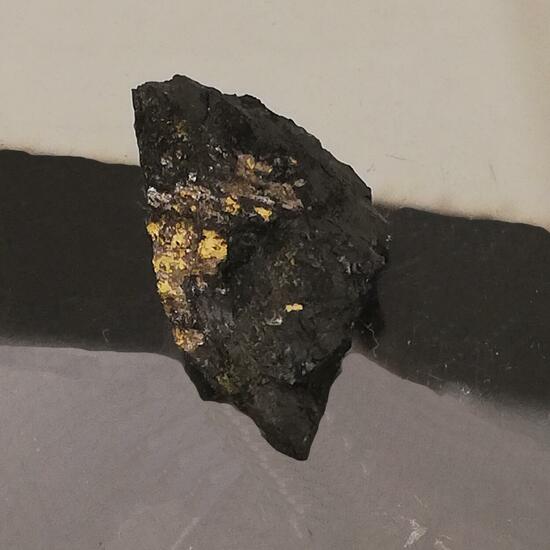 Native Gold In Uraninite