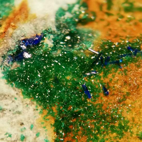 Munakataite Brochantite & Linarite