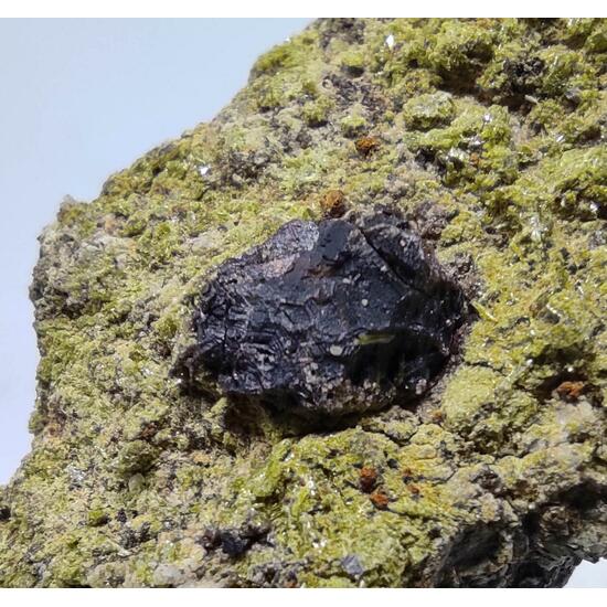 Axinite On Epidote