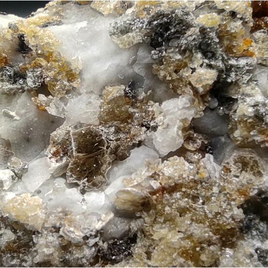 Clinohumite & Spinel