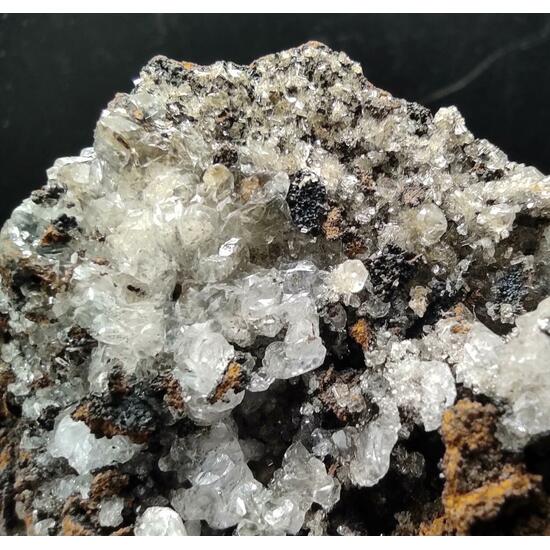 Hemimorphite On Limonite