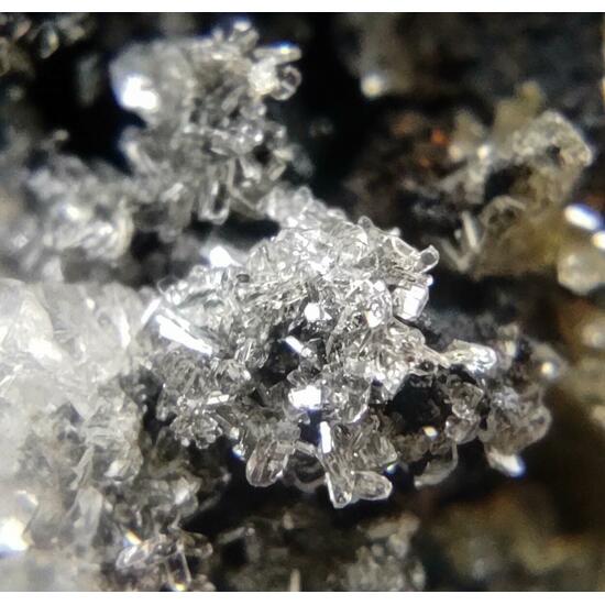 Hemimorphite On Limonite