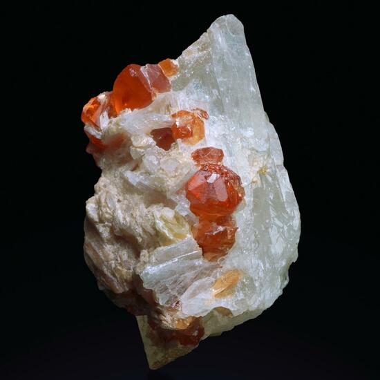 Spessartine On Spodumene