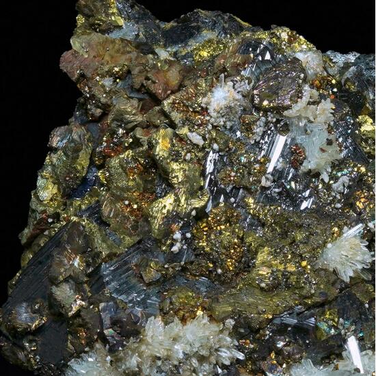 Sphalerite Pyrite Chalcopyrite & Quartz