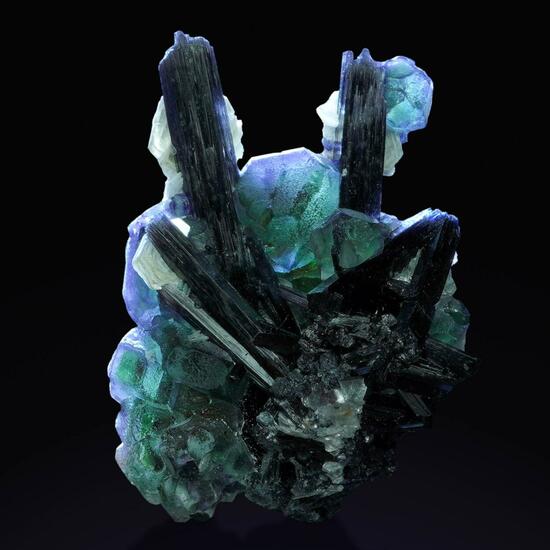Fluorite & Schorl