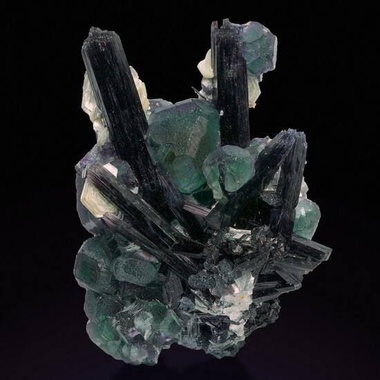 Fluorite & Schorl