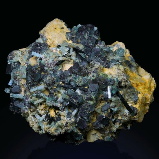 Aquamarine Fluorite & Feldspar