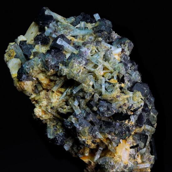Aquamarine Fluorite & Feldspar
