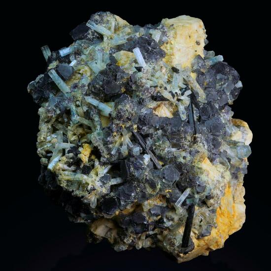Aquamarine Fluorite & Feldspar