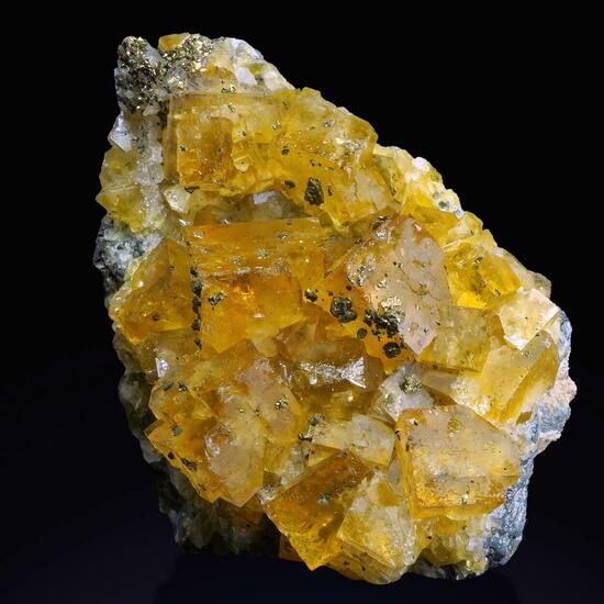 Fluorite & Chalcopyrite